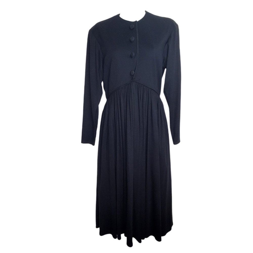 Albert Nipon Vintage Wool Blend Long Sleeve Fitte… - image 1